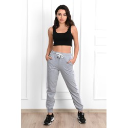 Pantalon dama bumbac 3 dungi 6146