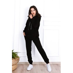 Trening dama bumbac vatuit cu panglica 3581