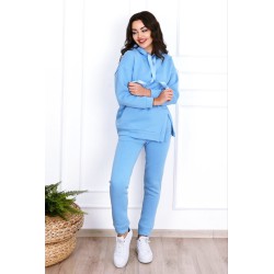 Trening dama bumbac vatuit cu panglica 3581