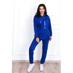 Trening dama bumbac vatuit cu panglica 3581