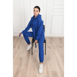 Trening dama bumbac vatuit cu snur uni 3492