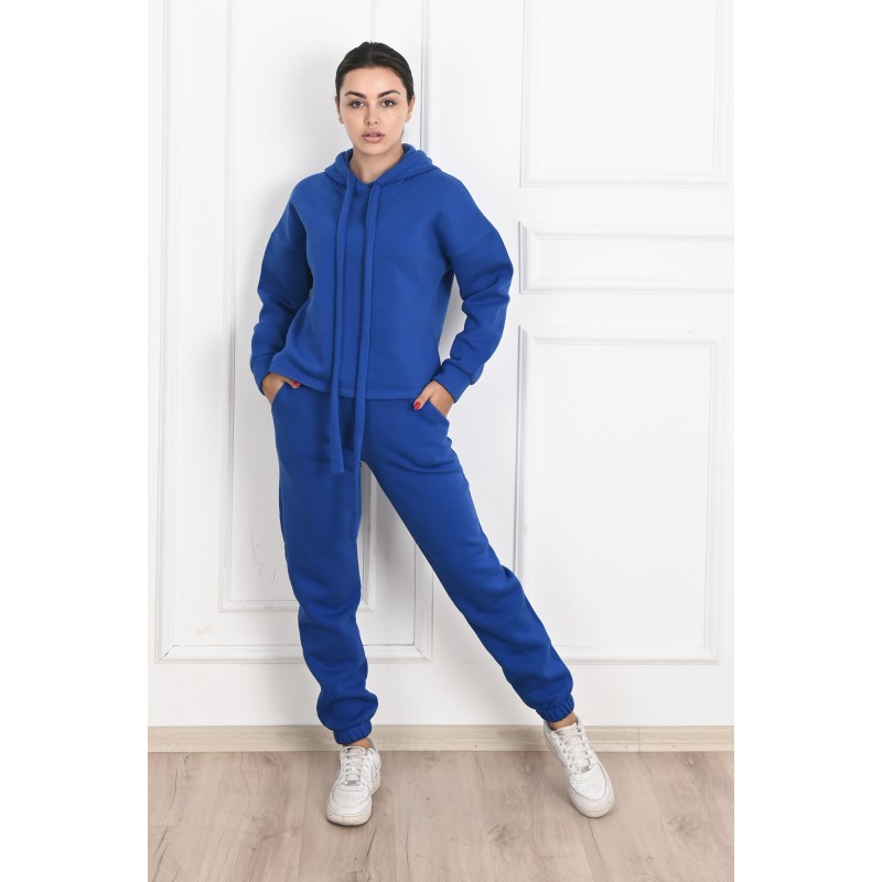 Trening dama bumbac vatuit cu snur uni 3492