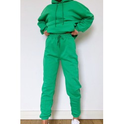 Trening dama bumbac vatuit uni cu gluga 3585