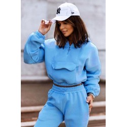 Trening dama bumbac vatuit buzunar 3549-23