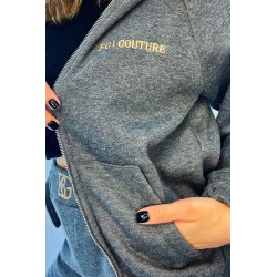 Trening dama bumbac vatuit cu broderie BGI 3171