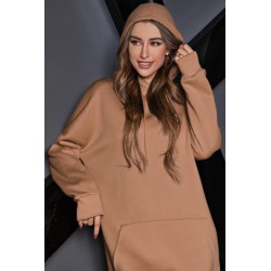 Rochie dama vatuita cu gluga 1400