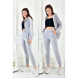 Trening dama bumbac cu 3 dungi 3047-22