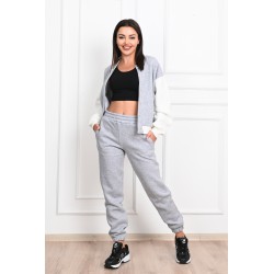 Trening dama bumbac Zip Up 3555