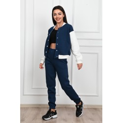 Trening dama bumbac Zip Up 3555