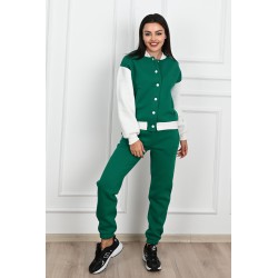 Trening dama bumbac Zip Up 3555