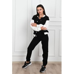 Trening dama bumbac Zip Up 3555