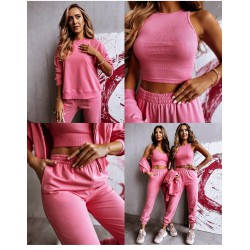 Trening dama bumbac - 2 piese 3675-23