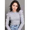 Bluza dama bumbac tetra cu pietre 8642