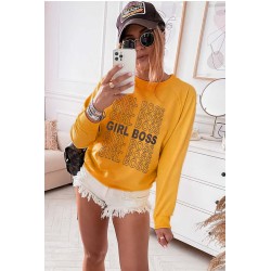Bluza dama bumbac Girl Boss 1001