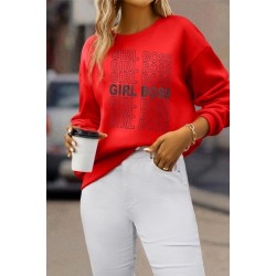 Bluza dama bumbac Girl Boss 1001