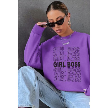 Bluza dama bumbac Girl Boss 1001