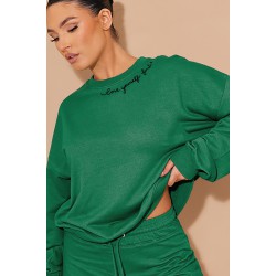 Bluza dama bumbac Love Yourself 1318-23