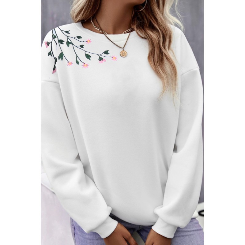 Bluza dama bumbac Flowers 1323-23