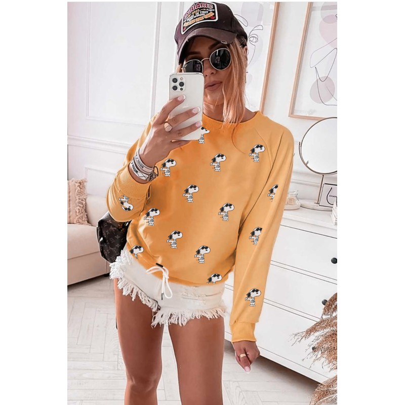 Bluza dama bumbac Snoopy 1334-23