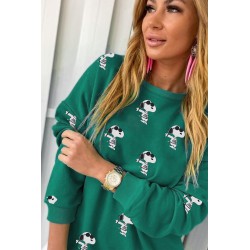 Bluza dama bumbac Snoopy 1334-23