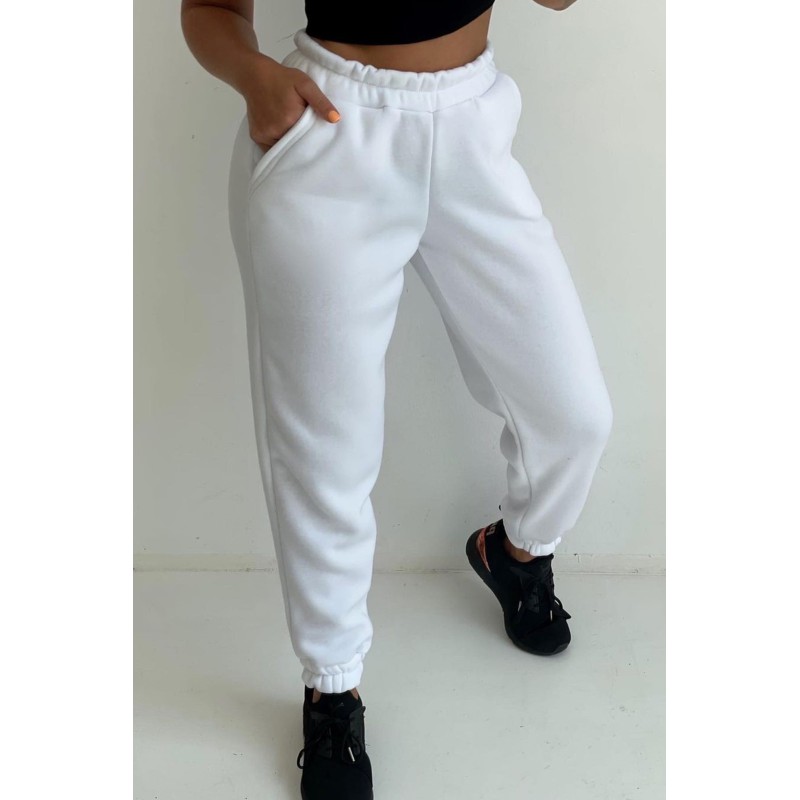 Pantalon dama bumbac cu buzunare 6160