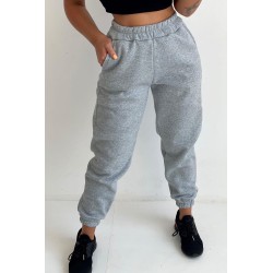 Pantalon dama bumbac cu buzunare 6160