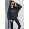 Trening dama bumbac cu bluza oversize Paris Atelier 3668