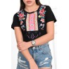 Tricou dama bumbac Floral 1423