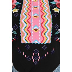 Tricou dama bumbac Floral 1423