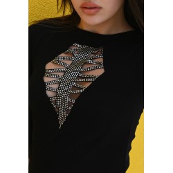 Rochie dama tetra decolteu stralucitor 5148