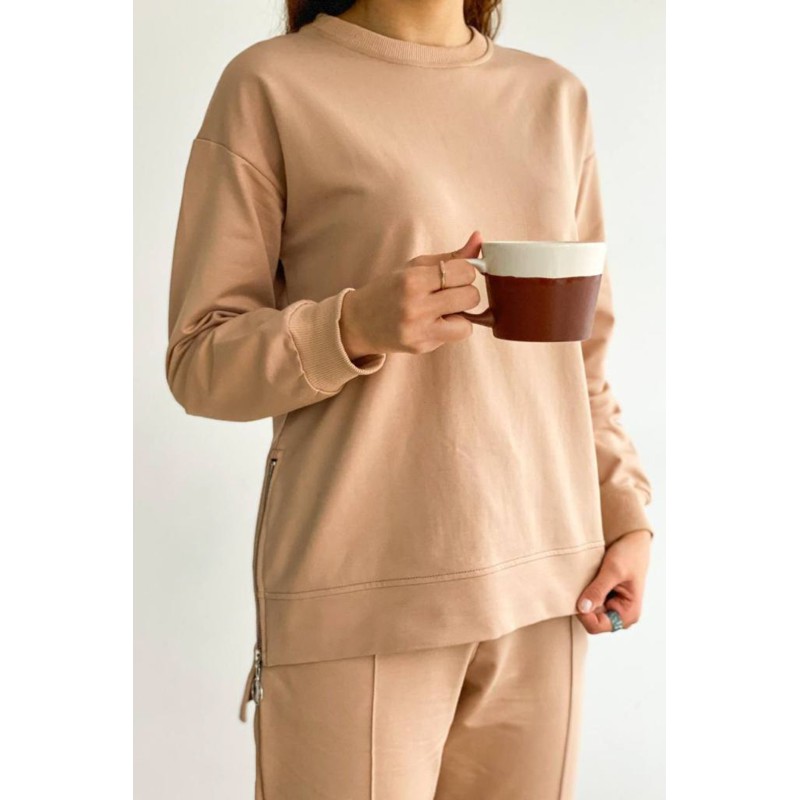 Trening dama bumbac fermoare 3706