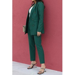 Pantalon dama casual in 2 piese 0110