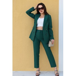 Pantalon dama casual in 2 piese 0110