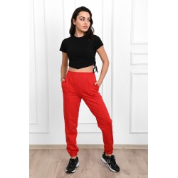 Pantalon dama bumbac uni 6144