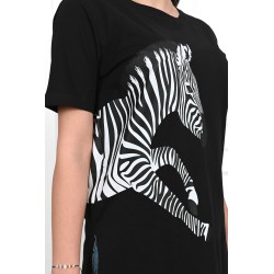 Tricou dama bumbac Zebra 1464