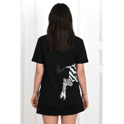 Tricou dama bumbac Zebra 1464