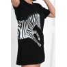 Tricou dama bumbac Zebra 1464