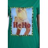 Tricou dama bumbac Hello 1484