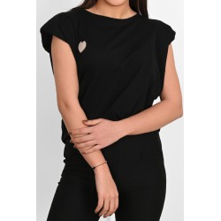 Tricou dama bumbac Inima 1498