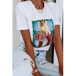 Tricou dama bumbac Hello 1484