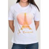 Tricou dama bumbac Eiffel 1491