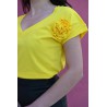 Tricou dama bumbac Rose 1497