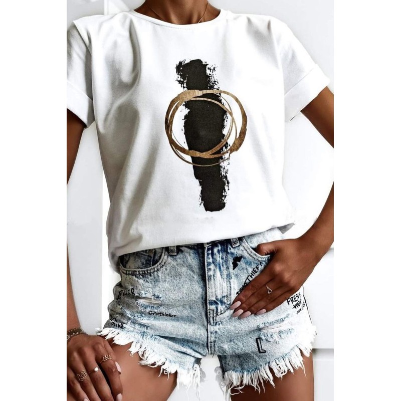 Tricou dama bumbac Gold 1496