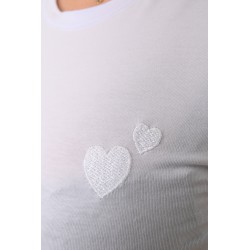 Tricou dama bumbac Hearts 1489