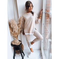 Trening dama bumbac cu fermoar lateral People 3422