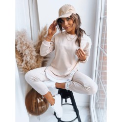 Trening dama bumbac cu fermoar lateral People 3422