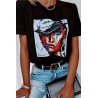 Tricou dama bumbac Portrait 1485