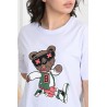 Tricou dama bumbac Party Bear 1196