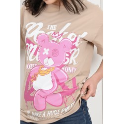 Tricou dama bumbac PinkBear 1184