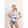 Bluza dama bumbac Cats 1331-22